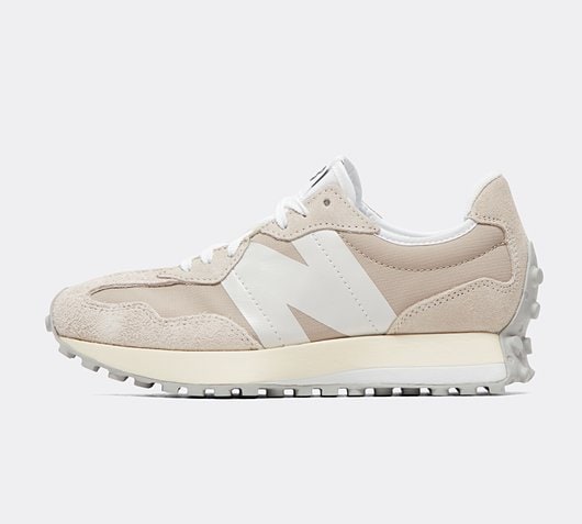 New Balance Womens W327 Trainer | Timber Wolf / Beige / Cream | Footasylum