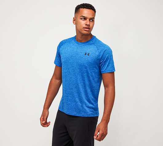 Blue under sale armour top
