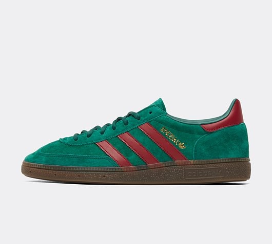 Svin Refinement Uendelighed adidas Originals Handball Spezial Trainer | Green / Crimson | Footasylum