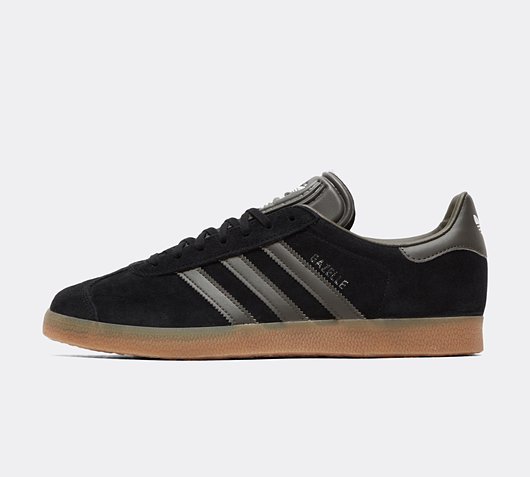 adidas Originals Gazelle Trainer | Black / Grey / Gum |