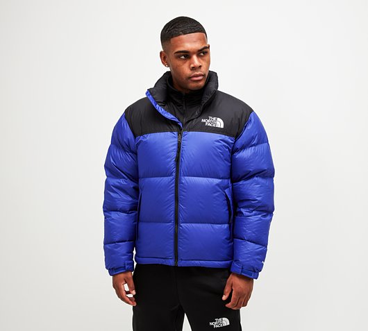 North face on sale blue nuptse