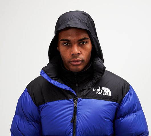 north face 1996 nuptse jacket blue
