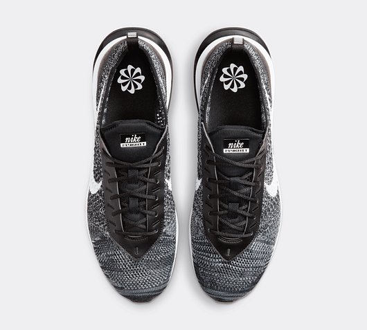 Nike Air Max Flyknit Racer Black White