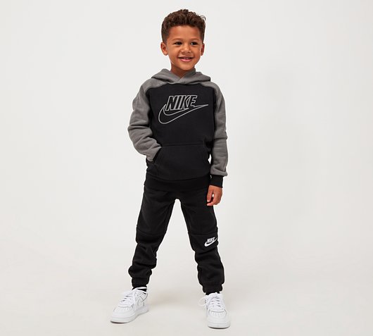 Boys Little Kids Nike Half Zip Sweatshirt And Jogger Pants Set