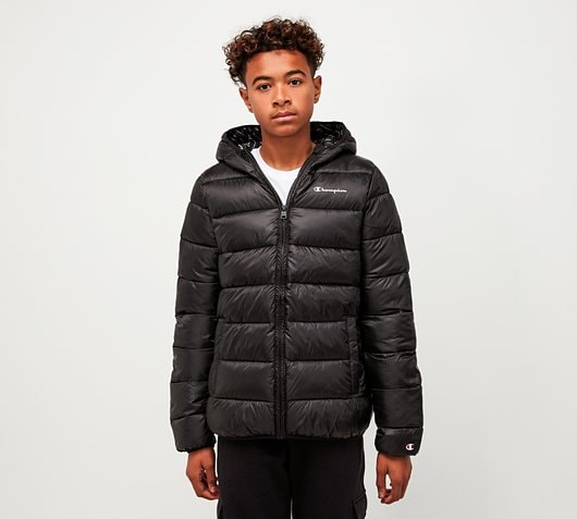 Champion Junior AOP Lined Jacket | Black | Footasylum