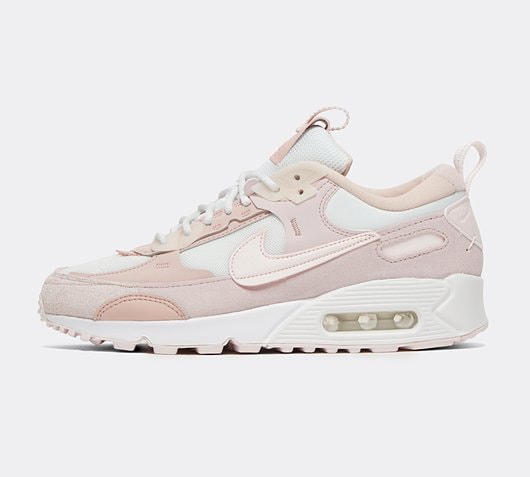 Oferta Descarte desarrollo de Nike Womens Air Max 90 Futura Trainer | Summit White / Barley Rose / Pink  Oxford | Footasylum