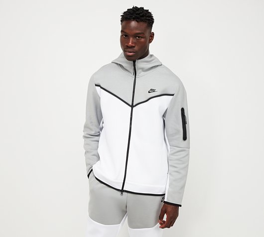 Nike Tech Fleece TRACKSUIT White/Black/Gray | ubicaciondepersonas.cdmx ...