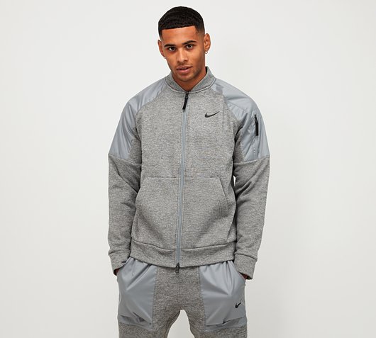 Nike Therma-FIT Full Zip Track | Grey Heather / | Footasylum