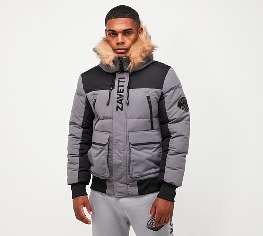 seton bomber puffer jacket