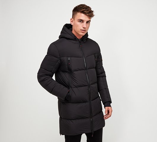 zavetti canada lavino longline puffer jacket