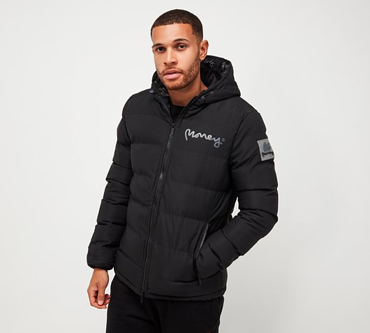 Money Clothing Sig Tape Jacket | Black / Grey | Footasylum