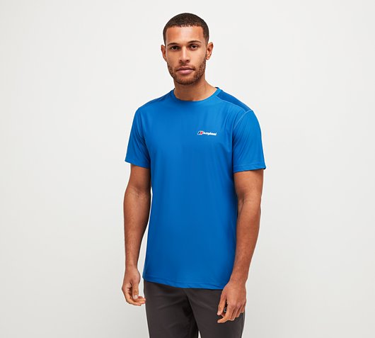 Converge Soldat låne Berghaus 24/7 Colour Block Tech T-Shirt | Turkish Sea / Limoges | Footasylum