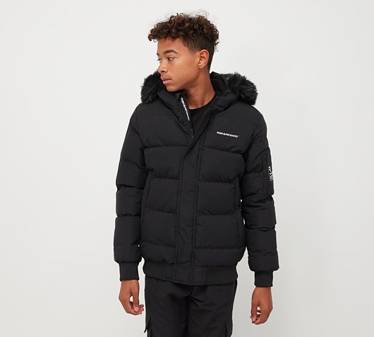 Reward Junior Level Fur Bomber Jacket 