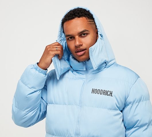 light blue bubble jacket mens