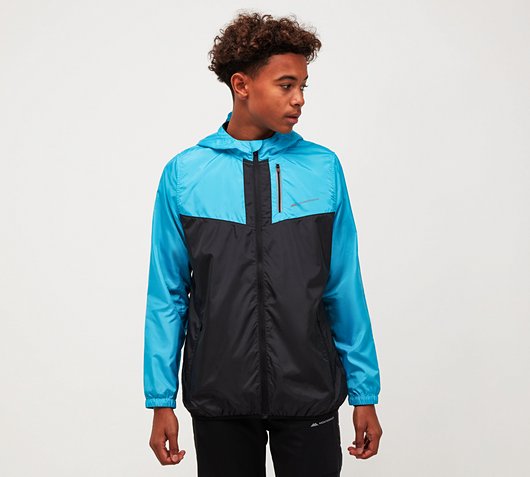 Envío capa microondas Monterrain Junior Suilven Windrunner Jacket | Atomic Blue / Black |  Footasylum