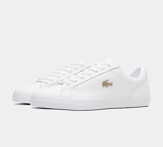 Lacoste Lerond Trainer | White / Gold 