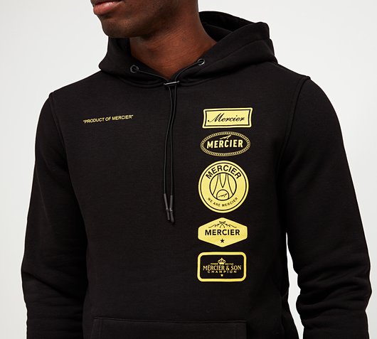 mercier hoodie black