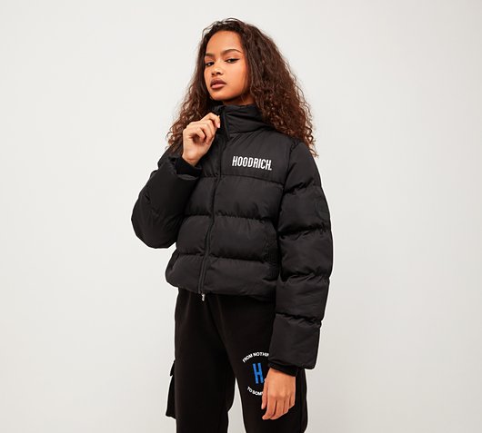 hoodrich short puffer jacket