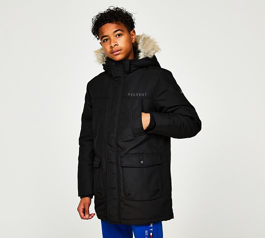 Junior Faux Fur Tech Jacket