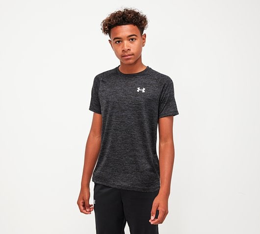 Under Armour Junior Tech 2.0 Short Sleeve T-Shirt | Black | Footasylum