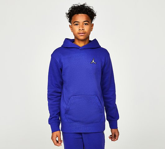Jordan Junior Essential Overhead Hoodie | Dark Concord | Footasylum
