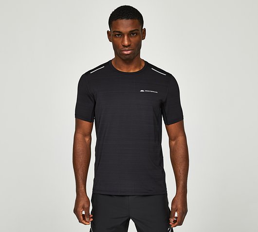 Monterrain Lyder 2.0 Space Dye T-Shirt | Jet Black | Footasylum