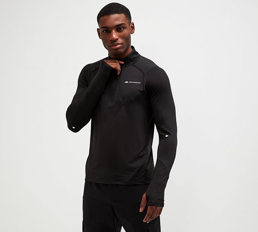 Dynamic Quarter Zip Long Sleeve T-Shirt