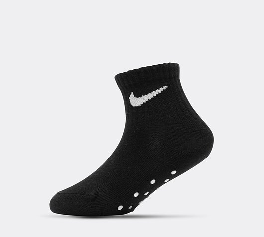 Kids 3 Pack Core Swoosh Gripper Sock