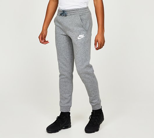 Nike Junior Tech Fleece Pant | Dark Grey Heather / Black | Footasylum