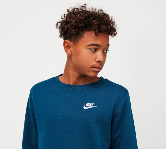 Nike Junior Club Sweatshirt | Valerian Blue | Footasylum