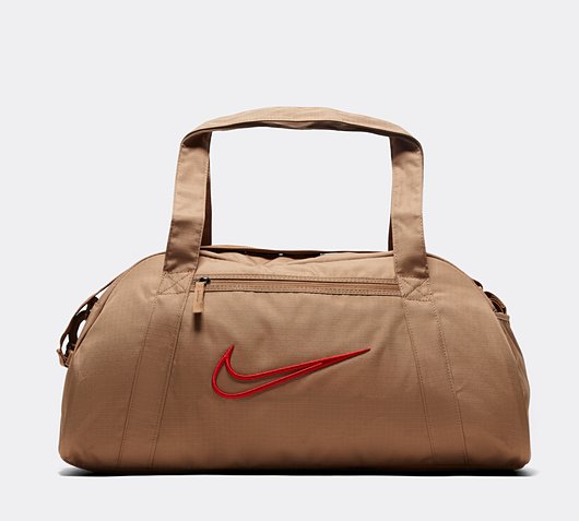 Nike Womens Gym Club 24L Training Duffel Bag | Dark Driftwood / Light