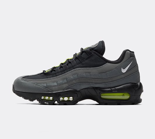 Nike Air Max 95 WT Trainer Iron Grey / White / Volt | Footasylum