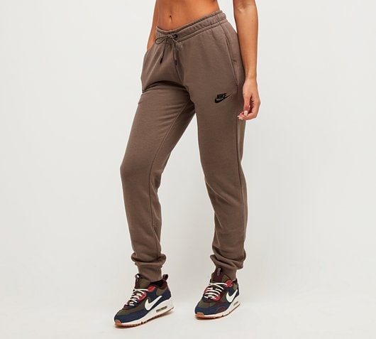 womens brown fleece pants