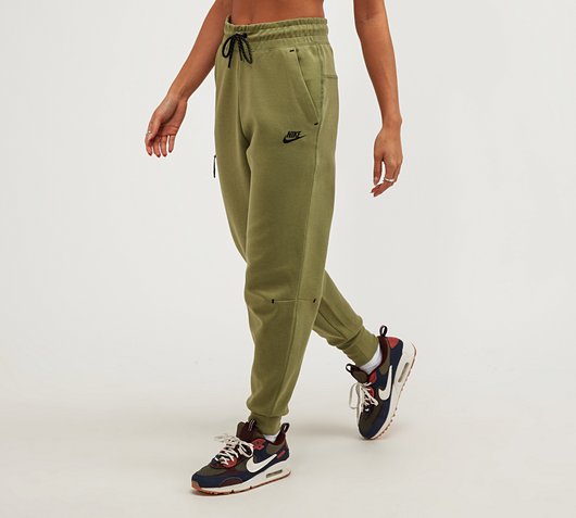 Nike Womens Tech Fleece Pant | Alligator / Black | Footasylum