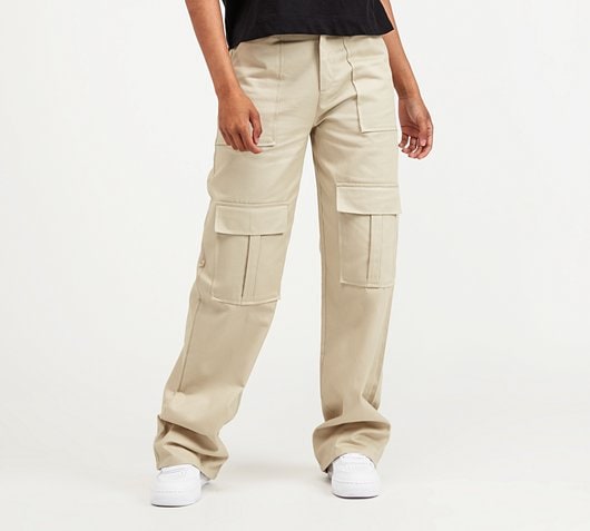 Missy Empire Womens Cargo Pant | Beige | Footasylum