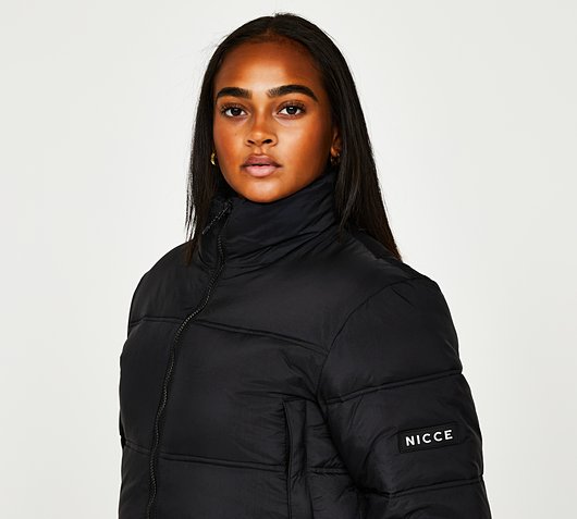nicce puffer jacket womens