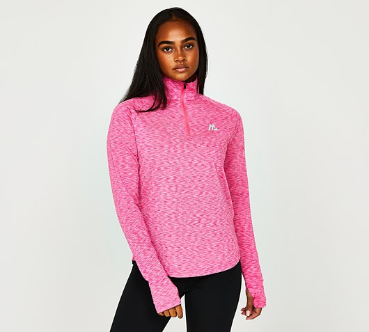 Womens Trail Quarter Zip Top