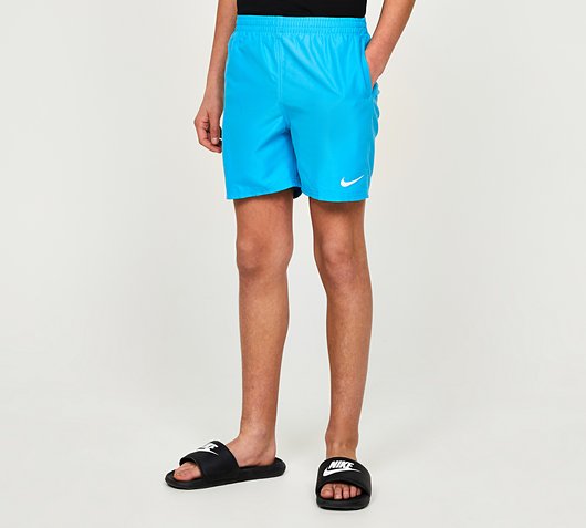 Nike Swim Junior Essential 4 Inch Volley Short | Blue Lightening ...