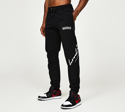 Hoodrich OG Tycoon Woven Pant | Black / Lychee | Footasylum
