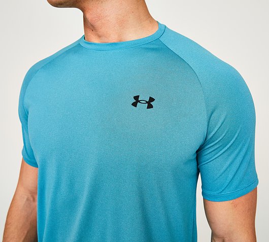mens blue under armour shirt