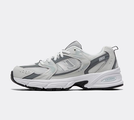 New balance grey best sale 530
