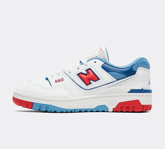 New Junior 550 Trainer | White / / Blue | Footasylum