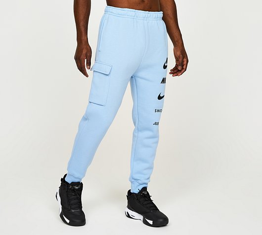 light blue joggers nike