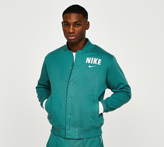 Nike Retro Fleece Varsity Baseball Jacket | Bicoastal | Footasylum