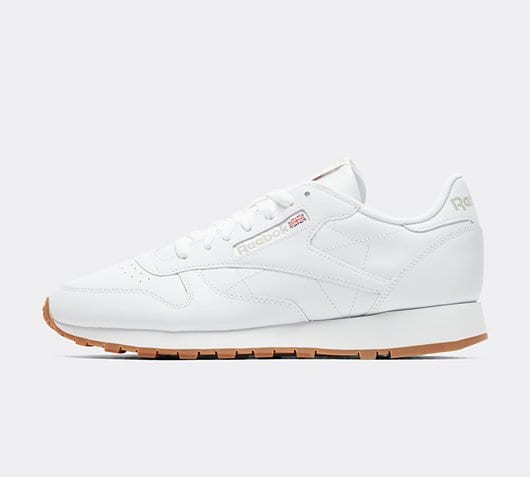 Reebok Classic Leather Trainer | White / Gum | Footasylum