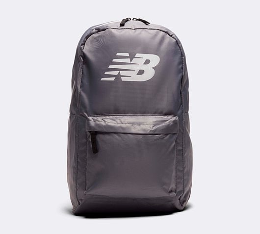 New Balance Opp Core Backpack | Gunmetal / White | Footasylum