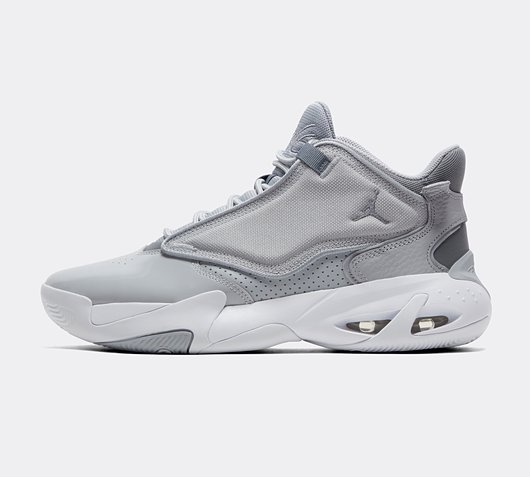 Jordan Max Aura 4 Trainer | Cool Grey / Wolf Grey / White | Footasylum