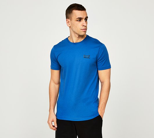 EA7 Train Core ID T-Shirt | Bright Cobalt | Footasylum