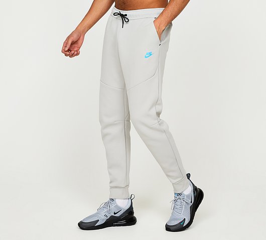 Nike Tech Fleece Pant | Light Iron Ore / Baltic Blue | Footasylum