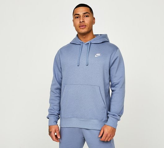 Nike Club Overhead Hoodie | Ashen Slate | Footasylum